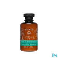 Apivita Refresh.fig Shower Gel Essent.oil250ml