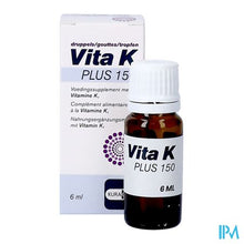 Afbeelding in Gallery-weergave laden, Vita K Plus 150 Druppels Fl 6ml
