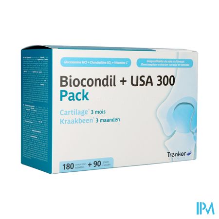 Biocondil Usa 300 Filmomh Tabl 180 + Caps 90 Nf