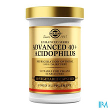 Afbeelding in Gallery-weergave laden, Solgar Advanced 40+ Acidophilus V-caps 60
