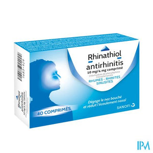 Rhinathiol Antirhinitis Tabl 40