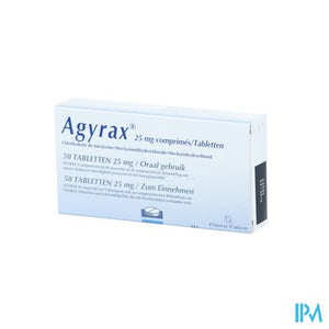 Agyrax 25mg Comp 50