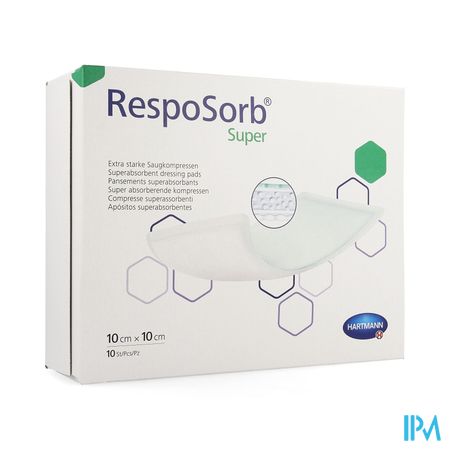 Resposorb Super 10x10cm 10 P/s