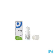 Hyabak 0,15% Oogdruppels Hydra Hyaluron Z/bew.10ml