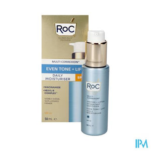 Roc Multi Correxion Even Tone+lift Mois.spf30 50ml