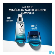Afbeelding in Gallery-weergave laden, Vichy Mineral 89 Hydra Herstellende Nacht Cr 50ml
