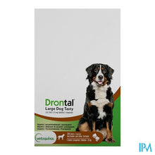 Afbeelding in Gallery-weergave laden, Drontal Large Dog Tasty 525/504/175mg Comp 24
