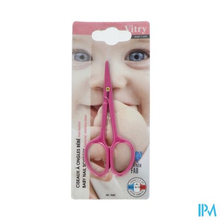 Babyschaar Inox Blauw / Roos