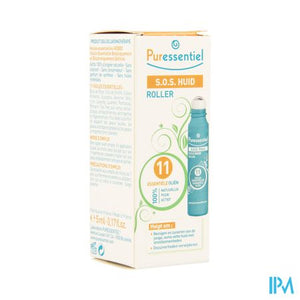 Puressentiel Roller Sos Huid 11 Ess Olie 5ml