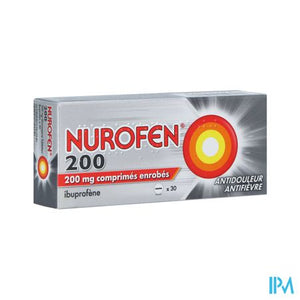 Nurofen Omhulde Tabl 30x200mg