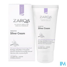 Afbeelding in Gallery-weergave laden, Zarqa Silver Cream Sensitive Tube 30ml
