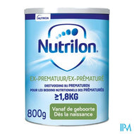 Nutrilon Ex-prematuur Pdr 800g
