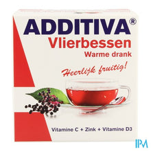 Afbeelding in Gallery-weergave laden, Additiva Vlierbessen Warme Drank Zakje 10
