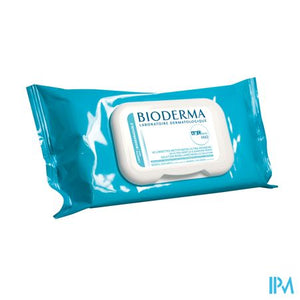 Bioderma Abcderm H2o Reinig.doekjes Z/parab. 60