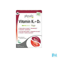 Physalis Vitamin K2 + D3 Tabl 60