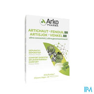 Arkofluide Artisjok Venkel Bio Amp 20