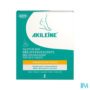 Akileine Groen Deo Bruistabletten 7 103170