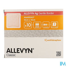 Load image into Gallery viewer, Allevyn Ag Verband Klevend Silic. 10x10cm 10
