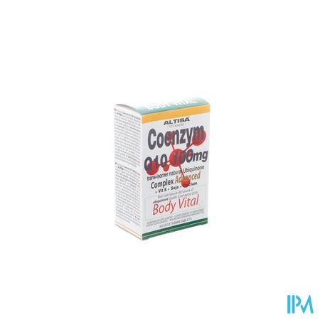 Altisa Coenzym Q10 100mg+e+ca+lecithine Tabl 60
