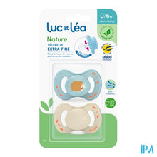 Afbeelding in Gallery-weergave laden, Luc&lea Fopspeen Ana Plant 0-6m . Egel
