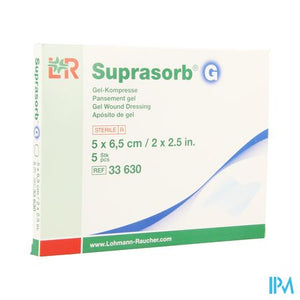 Suprasorb g Kompres New 5x6,5cm 5 33630