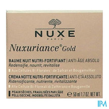 Afbeelding in Gallery-weergave laden, Nuxe Nuxuriance Gold Bme Nuit Nutri Fortif. 50ml
