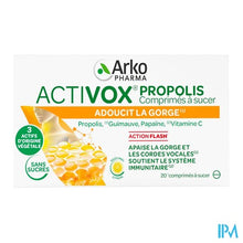 Load image into Gallery viewer, Activox Propolis Pastilles Citrus Comp 24
