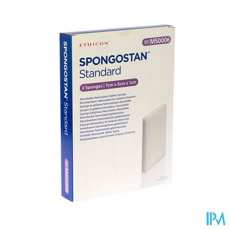 Spongostan Standaard 70x50x10mm 2 Ms0006