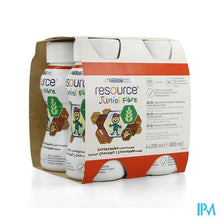 Afbeelding in Gallery-weergave laden, Resource Junior Fibre Chocolade 4x200ml
