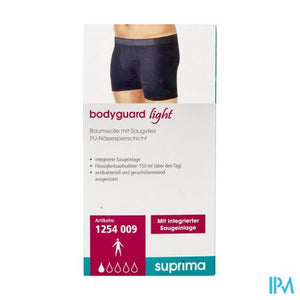 Suprima 1254 Bodyguard Light Man Zwart T8