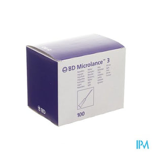 Bd Microlance 3 Naald 22g 1 1/2 Rb 0,7x40mm Zwt100