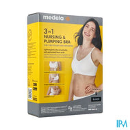 Medela Beha Kolven&voeden 3in1 S Zwart