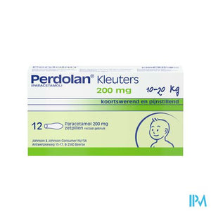 Perdolan Supp Kleut Jeun Enf 12x200mg