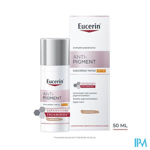 Eucerin A/pigment Dagcreme Tinted Ip30 Medium 50ml