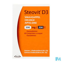 Afbeelding in Gallery-weergave laden, Steovit D3 500mg/200ie Comp 60
