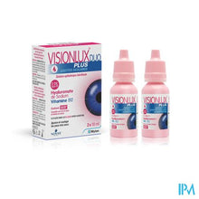 Load image into Gallery viewer, Visionlux Plus Oogdruppels Duo Fl 2 X 10ml

