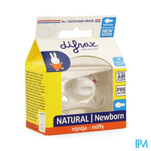 Afbeelding in Gallery-weergave laden, Difrax Fopspeen Natural Newborn Nijntje
