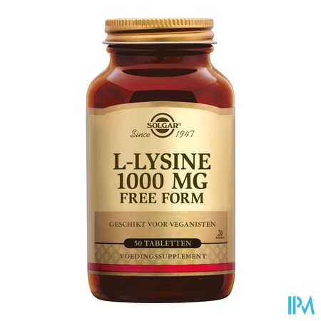 Solgar l-lysine Comp 50x1000mg