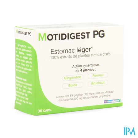 Motidigest Pg Pharmagenerix Caps 30