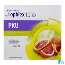 Load image into Gallery viewer, Pku Lophlex Lq 20 Juicy Citrus 30x125,0ml
