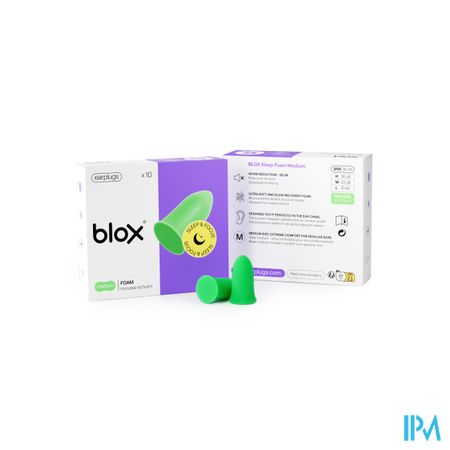 Blox Sleep Schuim Medium Groen Oordoppen 5