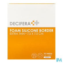 Afbeelding in Gallery-weergave laden, Decifera Foam Silicone Border Extra Thin 7,5x7,5cm
