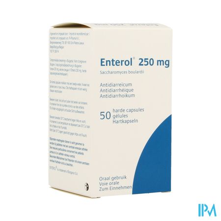 Enterol 250mg Pi Pharma Harde Caps 50 Pip