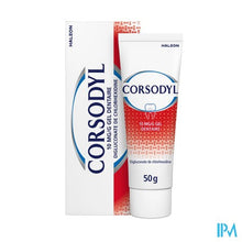 Load image into Gallery viewer, Corsodyl 10mg/g Tandgel Tube 50g
