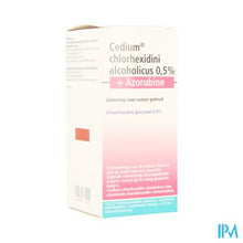 Load image into Gallery viewer, Cedium Chlorhexidini Gluc Alc 0,5% 125ml+azorubine
