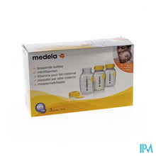 Afbeelding in Gallery-weergave laden, Medela Set 3 Melkflesjes Bedrukt 150ml
