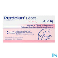 Afbeelding in Gallery-weergave laden, Perdolan Supp Baby 12x100mg
