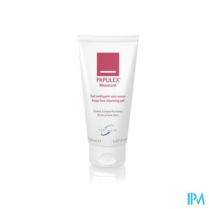 Papulex Schuim Reinigingsgel Z/zeep Tube 150ml