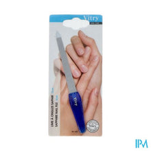Charger l'image dans la galerie, Nagelvijl Inox Medium Blauw 13cm
