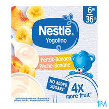 Load image into Gallery viewer, Nestle Yogolino Banaan Perzik 4x90g
